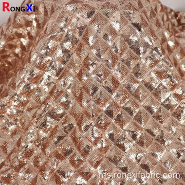 Kain Sequin Besar Berbentuk Teardrop Reka Bentuk Baru